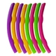 Обруч складной Хула Хуп Hula Hoop FI-154165 8 секций малиновый+фиолетовый+оранжевый+салатовый - изображение 2