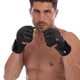 Перчатки для смешанных единоборств MMA кожаные BDB VL-6607 M черный - изображение 4