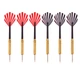 Мишень для игры в дартс BRISTOW FAMILY DART GAME BOARD JE08D Материал: Прессованный картон, металл Размеры: диаметр 45см - изображение 5