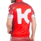 Велоформ короткий рукав ALPECIN Y-20 Матеріал: Поліестер (PL). Колір: Червоний Розмір: 2XL-80-85кг-185-188см - зображення 8