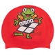 Шапочка для плавания детская ARENA MULTI JUNIOR WORLD CAP 5 AR-91388-20 Материал: силикон. Пол: унисекс. Возрастная группа: для детей. Цвет: Красный - изображение 1