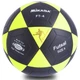 М'яч футзальний №4 PVC матовий клеєний SP-Sport FB-0450 (чорний-салатовий) - изображение 1