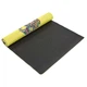Коврик для йоги Джутовый (Yoga mat) двухслойный 3мм Record FI-7157-6 (размер 1,83мx0,61мx3мм, джут, каучук, желтый, с принтом Слон и Лотос) - изображение 4
