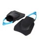 Ласты для тренировок в бассейне короткие с открытой пяткой SPEEDO BIOFUSE FITNESS 8087669067 Цвет: черный-голубой Размер: XL - изображение 2