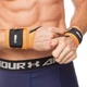 Бинти кистьові для жиму (2шт) STRENGTH WRIST WRAPS MUTE 9905-2 (PL, еластан, р-р регулювань, колір помаранчевий) - зображення 1