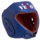 Шолом боксерський професійний шкіряний AIBA VELO 3081 (р-р XL, колір синій) - зображення 1
