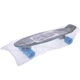 Скейтборд пластиковый Penny RUBBER SOFT TWIN FISH 22in двухцветная дека SK-410-3 (зеленый-синий) - изображение 7
