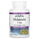 Мелатонін Natural Factors, Stress-Relax "Melatonin" від безсоння та стресу для відновлення циклу сну, засинання та неспання, зі смаком м'яти, 1 мг (180 жувальних таблеток) - зображення 1