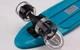 Скейтборд пластиковий Penny LED WHEELS FISH 22in зі світними колесами SK-405-11 (м'ятний-чер-чер) - зображення 3