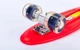 Скейтборд пластиковий Penny LED WHEELS 22in зі світними колесами SK-5672-10 (червоний-чорний) - зображення 3