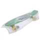Скейтборд пластиковый Penny LED WHEELS FISH 22in со светящимися колесами SK-405-8 (салат-чер-желтый) - изображение 7