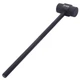 Кувалда сталева молот молот для кросфіту GYM HAMMER Zelart TA-0924-9 9кг (сталь, розмір 21,5х94см, чорний) - зображення 2