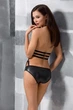 Боди монокини под латекс Passion LAMIS BODY S/M Черный ( PS24802 ) - изображение 4