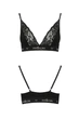 Эластичный топ с кружевом Passion PS001 TOP L Черный ( SO4175 ) - изображение 11