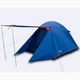 Палатка 3-х местная 315 х 215 х 160 см Green Camp синяя для туризма с тентом и чехлом GC1015 - изображение 2