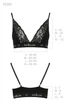 Эластичный топ с кружевом Passion PS001 TOP M Черный ( SO4176 ) - изображение 10