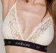 Эластичный топ с кружевом Passion PS001 TOP M Экрю ( SO4180 ) - изображение 6