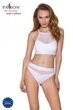 Спортивный топ с прозрачной вставкой Passion PS006 TOP L Белый ( SO4243 ) - изображение 7