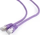 Патч корд Cablexpert CAT6 FTP 5 м Пурпурный (PP6-5M/V) - изображение 2