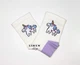 Бежеві високі дитячі шкарпетки з широкою резинкою та малюнком кольорового єдинорога Gofre 307 22 (взуття 32-34; 9-10 років) - зображення 1