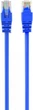 Патч корд Cablexpert CAT6 UTP 2 м Синий (PP6U-2M/B) - изображение 1