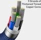 Кабель Baseus Crystal Shine Series Fast Charging Data Cable Type-C to iP 20W 1.2m CAJY000203 Blue - изображение 6