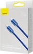 Кабель Baseus Crystal Shine Series Fast Charging Data Cable Type-C to iP 20W 1.2m CAJY000203 Blue - изображение 7