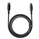Кабель Baseus Tungsten Gold Fast Charging Cable Type-C to Lightning PD 20W 2m CATLWJ-A01 Black - зображення 4