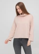 Теплая водолазка свободного кроя бежевого цвета Подіум 28115-BEIGE M Бежевый - изображение 1