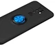 Чохол TPU Ring для Xiaomi Redmi 9 бампер з підставкою кільцем Black-Blue Без бренду - зображення 3