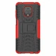 Чехол Armor для Xiaomi Redmi Note 9 Pro противоударный бампер Red - изображение 5