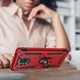 Чохол Shield для Xiaomi Redmi Note 9 Pro броньований бампер Red Без бренду - зображення 3