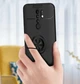 Чохол TPU Ring для Xiaomi Redmi 9 бампер з підставкою кільцем Black Без бренду - зображення 5