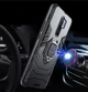 Чехол Iron Ring для Xiaomi Redmi 9 бампер противоударный с подставкой кольцом Black - изображение 6