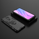 Чехол Iron Ring для Xiaomi Redmi 9 бампер противоударный с подставкой кольцом Black - изображение 7
