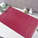 Силіконовий килимок для ванни та душу на присосках Bathlux Червоний - зображення 1