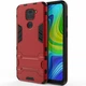 Чехол Iron для Xiaomi Redmi Note 9 бронированный бампер Red - изображение 3