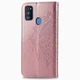 Чехол Vintage для Samsung Galaxy M21 / M215 книжка кожа PU розовый - изображение 4