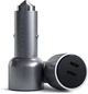 АЗУ Satechi 40W Dual USB-C PD Car Charger Space Grey (ST-U2C40CCM) - изображение 4