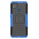 Чехол Armor для Xiaomi Redmi 10A бампер противоударный с подставкой Blue - изображение 5