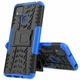 Чехол Armor для Xiaomi Redmi 10A бампер противоударный с подставкой Blue - изображение 7