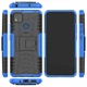 Чехол Armor для Xiaomi Redmi 10A бампер противоударный с подставкой Blue - изображение 8