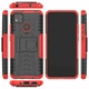 Чохол Armor для Xiaomi Redmi 10A протиударний бампер з підставкою Red - зображення 7