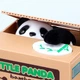 Копилка Хитрая Панда Greedy Panda 12 х 10 см с батарейками - изображение 3