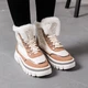Ботинки женские Fashion Bailey 3384 36 размер 23 см Бежевый - изображение 2