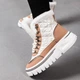 Ботинки женские Fashion Bailey 3384 36 размер 23 см Бежевый - изображение 6