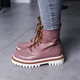 Ботинки женские Fashion Chrisley 3461 39 размер 25 см Бежевый - изображение 3