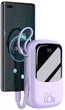 УМБ Baseus Power Bank 20000mAh с USB-C Cable Q Pow Display 22.5W Purple (PPQD-I05) - изображение 2