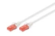 Патч-корд DIGITUS CAT 6 UTP, 0.5м, AWG 26/7, Cu, LSZH, білий - изображение 2