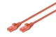 Патч-корд DIGITUS CAT 6 UTP, 1м, AWG 26/7, Cu, LSZH, червоний - зображення 2